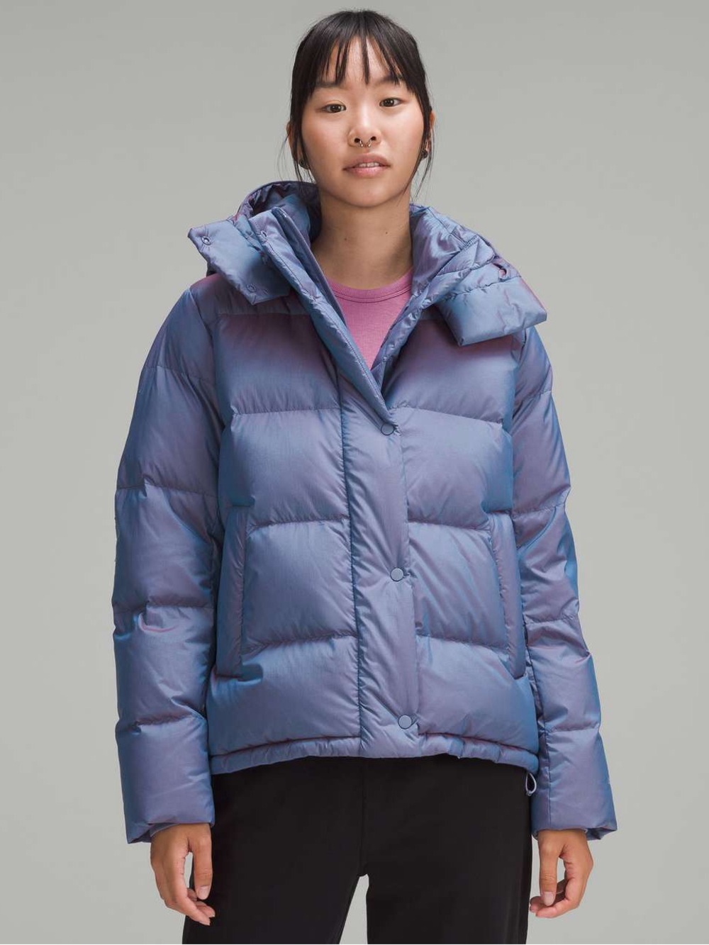 Lululemon | Wunder Puff Jacket - Size 12 Iridescent Purple
